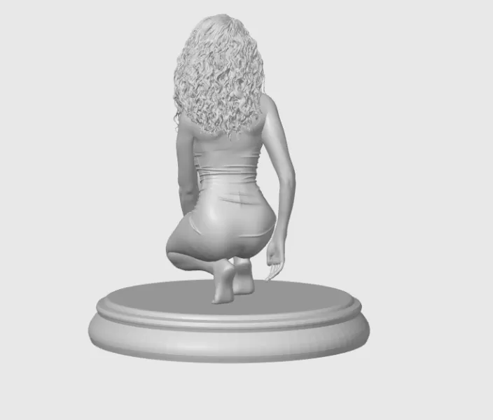 Scarlett Johansson 3D - Model preview 6