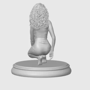 Scarlett Johansson 3D - Model thumbnail 6