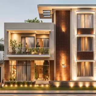 RESIDENTIAL 3D EXTERIOR FACADE