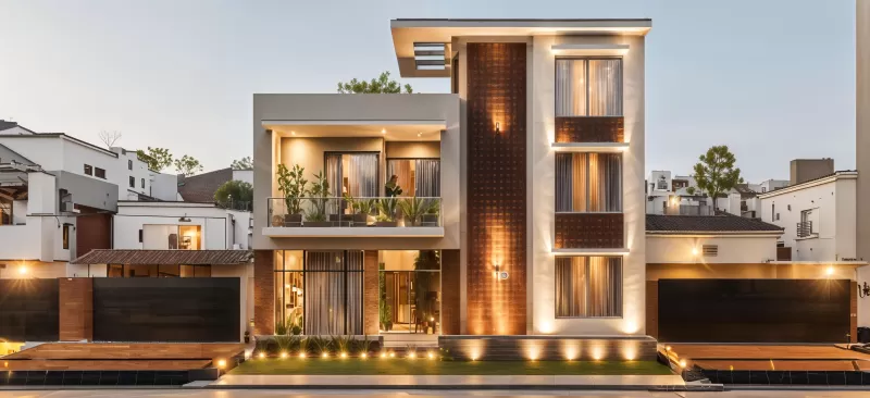 RESIDENTIAL 3D EXTERIOR FACADE - Model preview 8