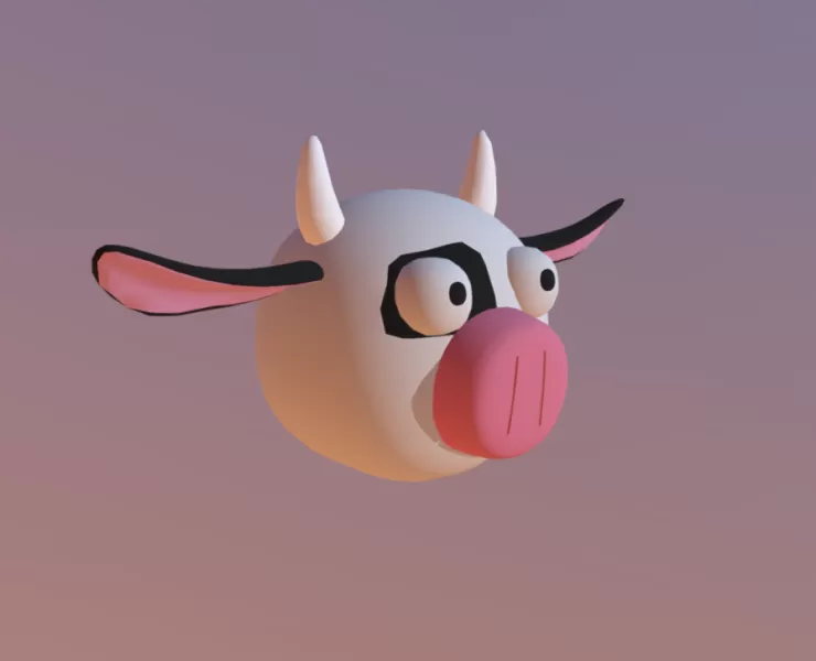 Cowhead - Model preview 3