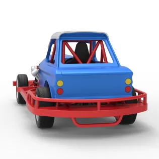 New Zealand Vintage Stock car Scale 1:25 - Model thumbnail 14