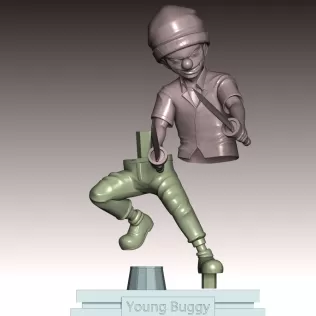 Young Buggy - One Piece - Model thumbnail 10