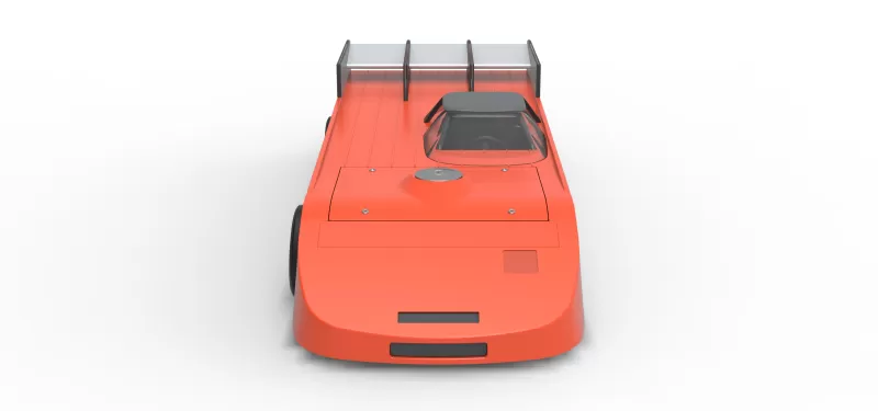 Vintage Asphalt Outlaw Super late model 1:25 - Model preview 8