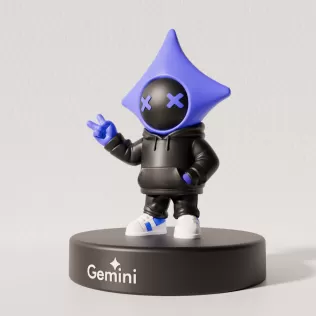 Gemini Inspired AI Mascot - Model thumbnail 7