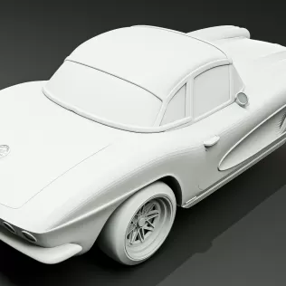Chevrolet Corvette C1 #RoZ - Model thumbnail 8