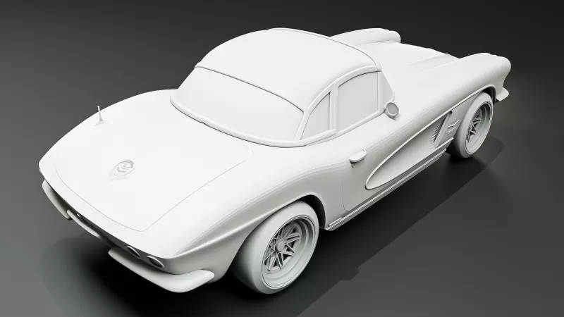 Chevrolet Corvette C1 #RoZ - Model preview 8