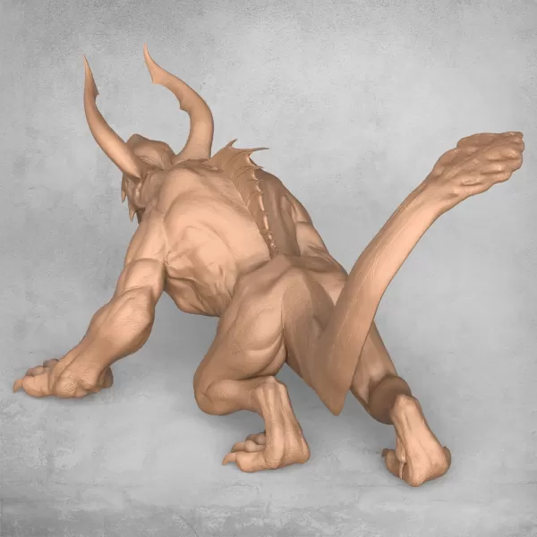 Monster Alien Animal - Model preview 4