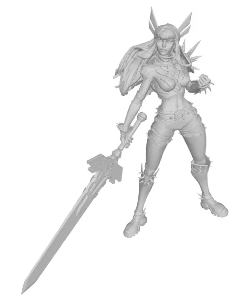 The Sorceress of Limbo - Model preview 1