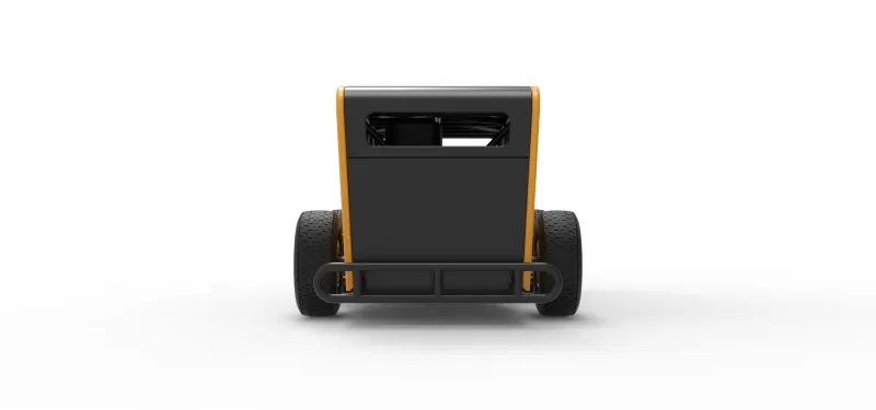 Dwarf car Scale 1:25 - Model preview 16