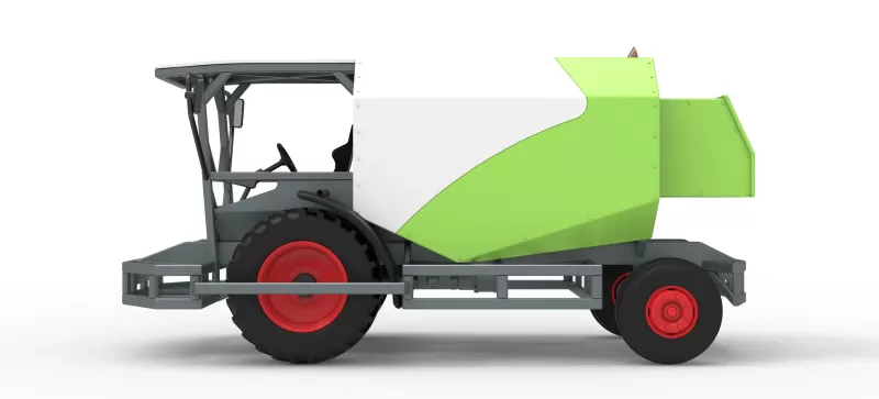 Racing Combine Harvester Scale 1:25 - Model preview 9