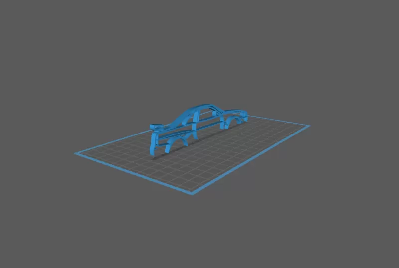 Nissan - Skyline GTR Wall Art - Model preview 1