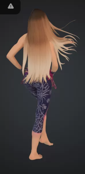 frau im sommer - Model preview 3