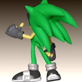 Ashura the Hedgehog - Model thumbnail 8