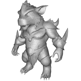 Fantasy Character Pack – Cute High-Poly Kitbash Creatures - Model thumbnail 15