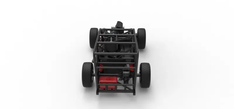 Dwarf car Base Scale 1:25 - Model preview 17