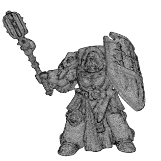 Warrior of the Imperium A Detailed 3D Model for 3D print model - Model thumbnail 5