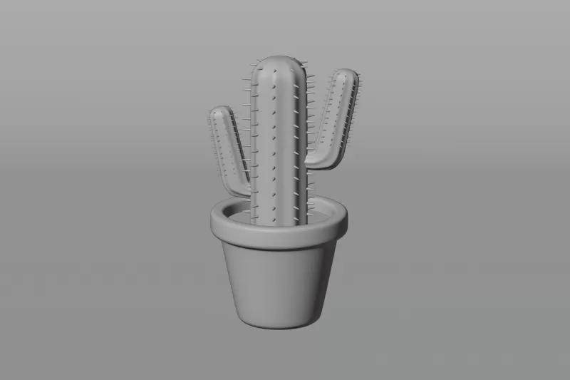 Cactus Plant - Model preview 3