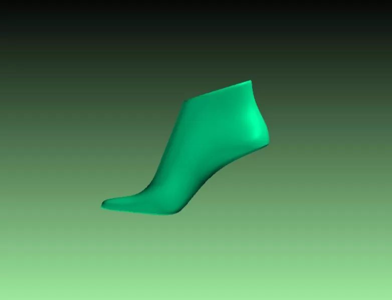 Women High Heel Open Toe Sandal Slipper Shoe Last 3D Digital Pri - Model preview 3