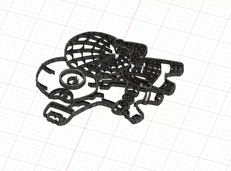 Deadpool / Spiderman - Marvel wallart - Model preview 2