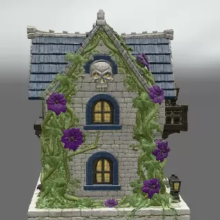 Cursed Watcher Manor STL File for 3D Print - Model thumbnail 8