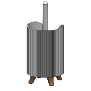 🧻✨ Smart Modern Paper Towel Holder | Minimal & Functional Kitch - Model thumbnail 5