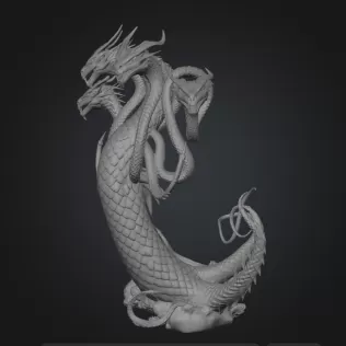 Mystic Hydra - Model thumbnail 2