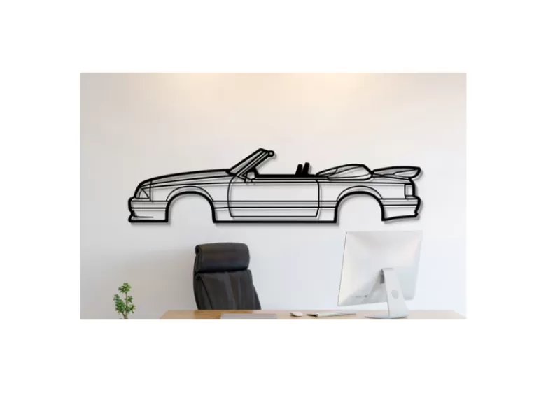 Ford - Mustang Saleen 1990 Wall Art - Model preview 1