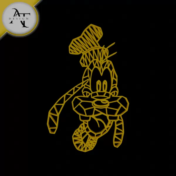 Goofy - Mickey Mouse - Wall Art - Model preview 1