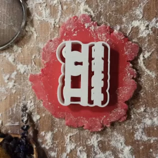 I’m Free Divorced Cookie & Clay Cutter, Funny Divorce Figure - Model thumbnail 4