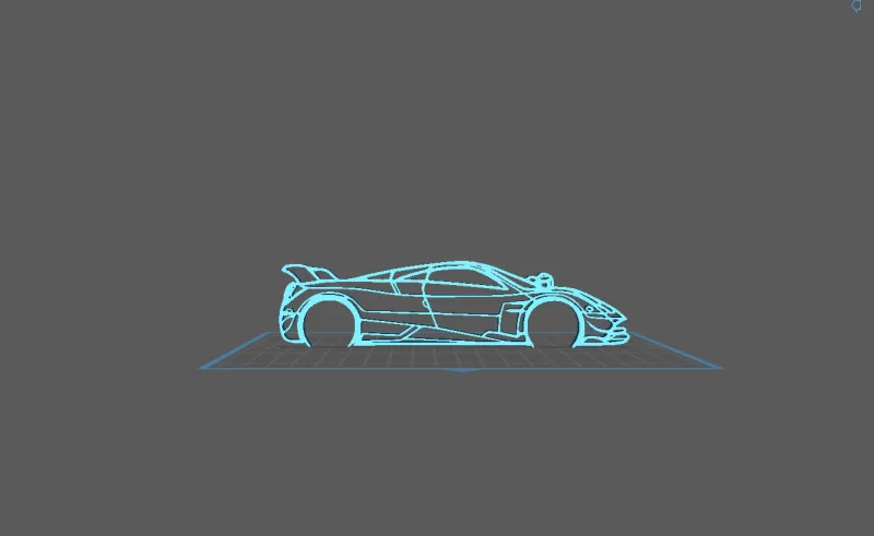 Pagani - Huayra BC - Model preview 2