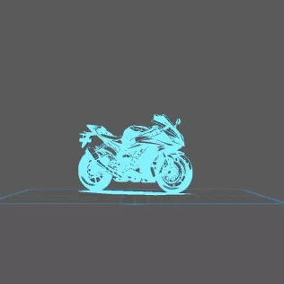 Kawasaki - Super Sport Wall Art