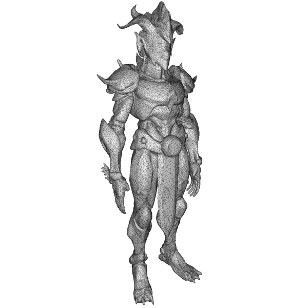 Emberforge Guardians — High-Poly Kitbash Character Pack (10 Mode - Model preview 11