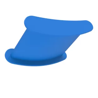 Wing of Vintage Winged Supermodified stock car Scale 1:25 - Model thumbnail 3