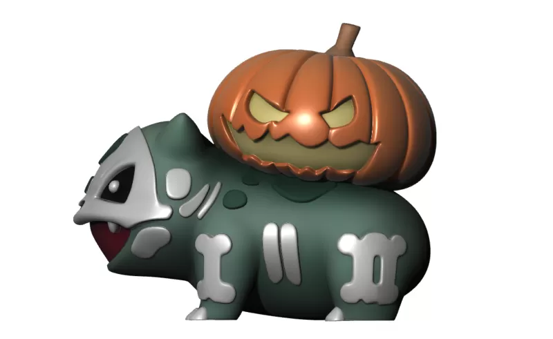 Halloween Pokémon - Model preview 4