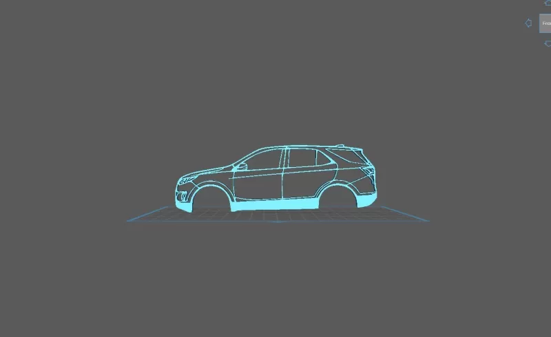 Chevrolet - Equinox 2018 Wall Art - Model preview 1