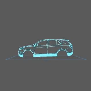 Chevrolet - Equinox 2018 Wall Art