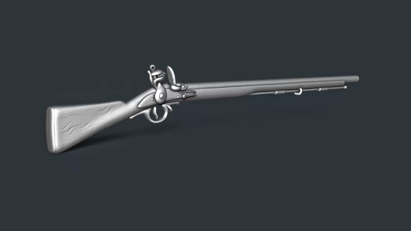 Musket Rifle RoZ - Model preview 2