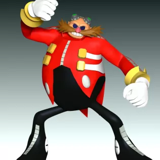 Doctor Eggman - Sonic the Hedgehog - Model thumbnail 3