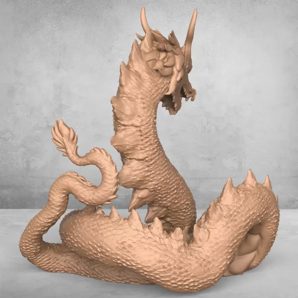 Chinese Monster Dragon - Model preview 2