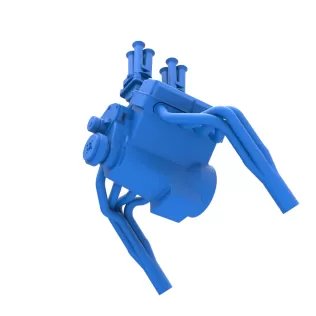 Engine of Gasser Version 2 Scale 1:25 - Model thumbnail 3