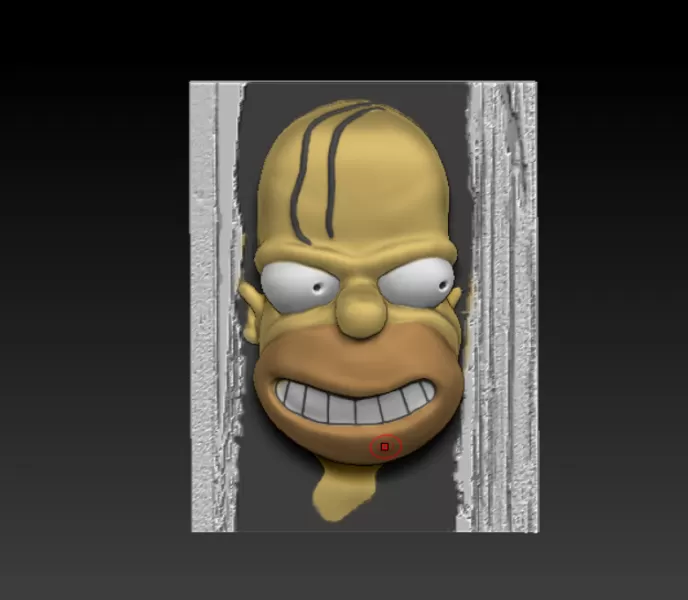 HOMER. THE SHINING - Model preview 1