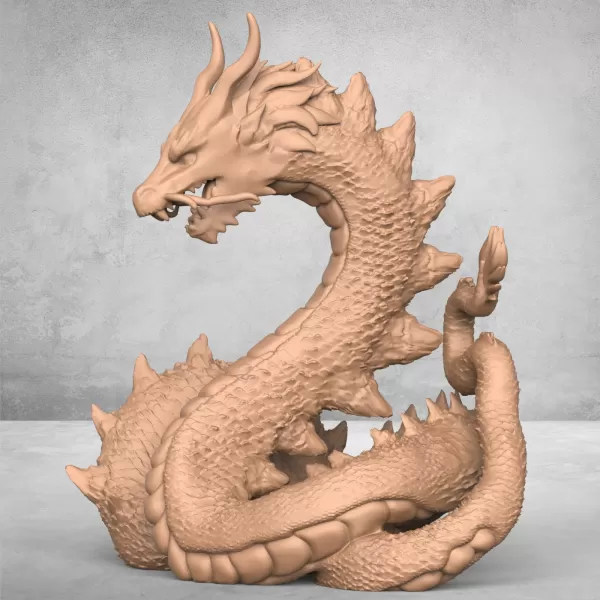 Chinese Monster Dragon - Model preview 4