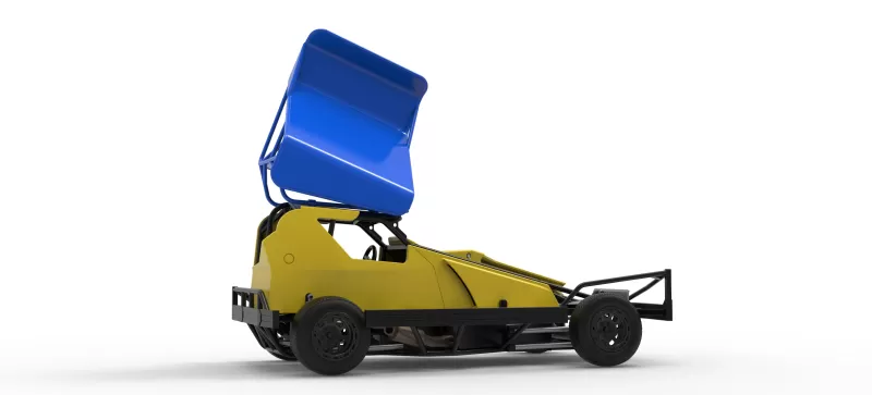 BriSCA Formula 1 Stock Car for Dirt Version 2 Scale 1:25 - Model preview 21