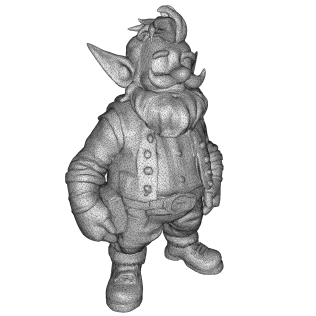 Forest Gnome Character Collection Kitbash High-Poly 3D Model - Model thumbnail 15