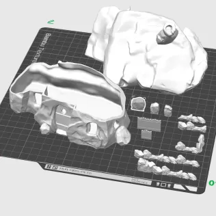 Stone Age Cartoon House 2 #RoZ - Model thumbnail 2