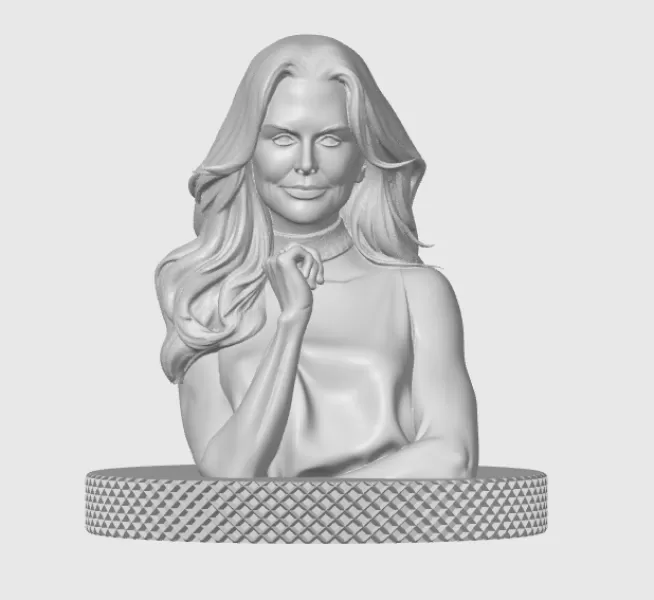 Nicole Kidman 3D Bust Print - Model preview 2