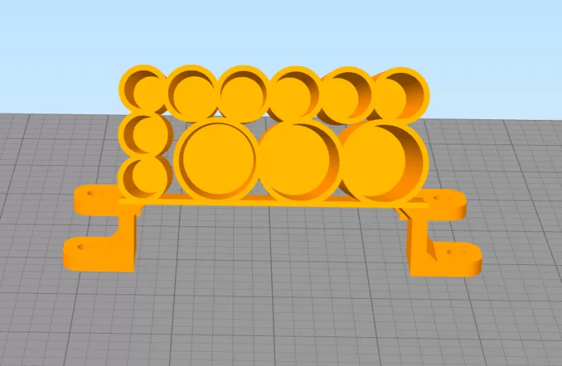 marker pen pencil holder - Model preview 4