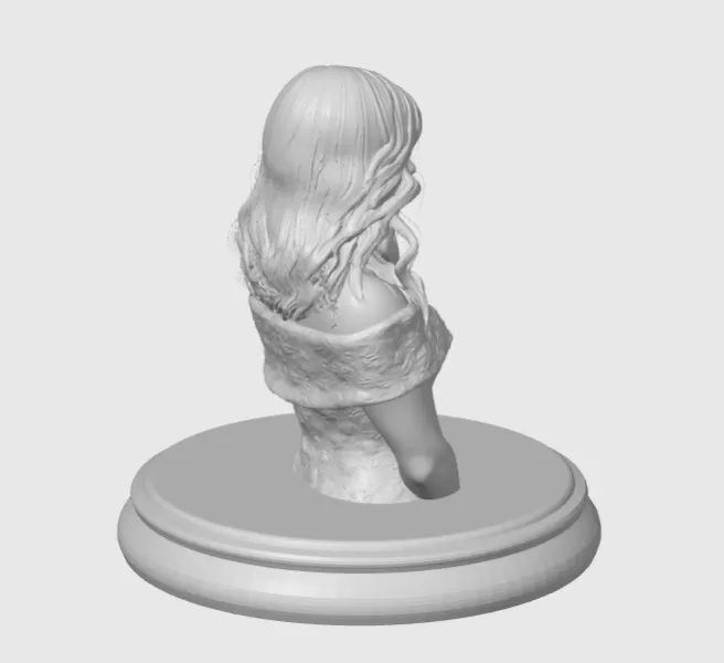 Reese Witherspoon 3D Bust - Model preview 7