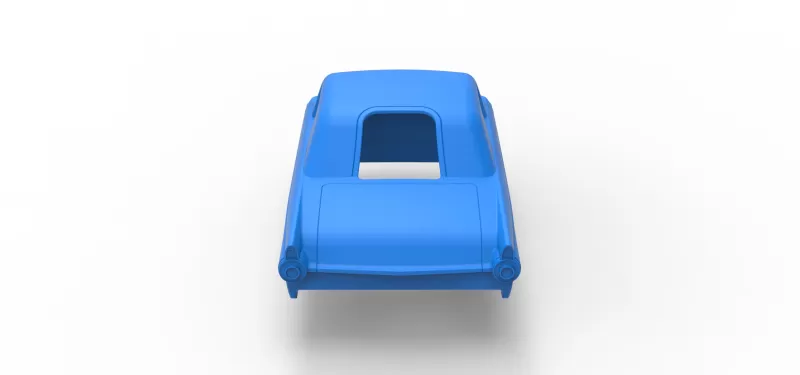 Shell of Vintage front engine dragster Version 6 Scale 1:25 - Model preview 13